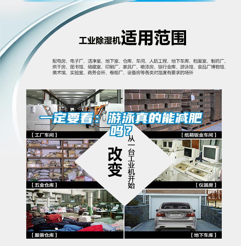 一定要看：游泳真的能減肥嗎？