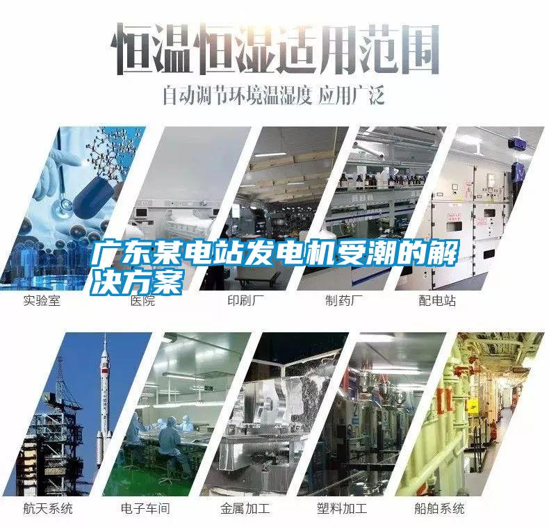 廣東某電站發電機受潮的解決方案