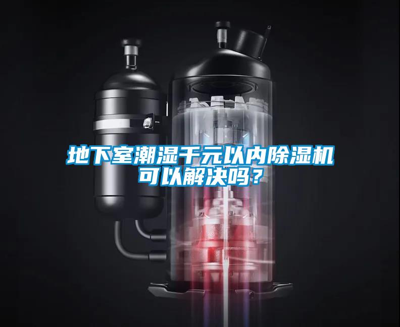 地下室潮濕千元以內除濕機可以解決嗎？