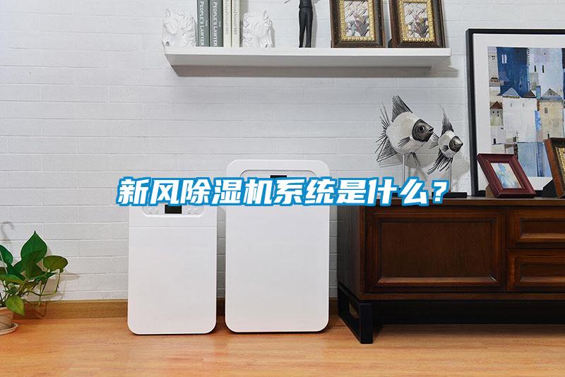 新風除濕機系統是什么？