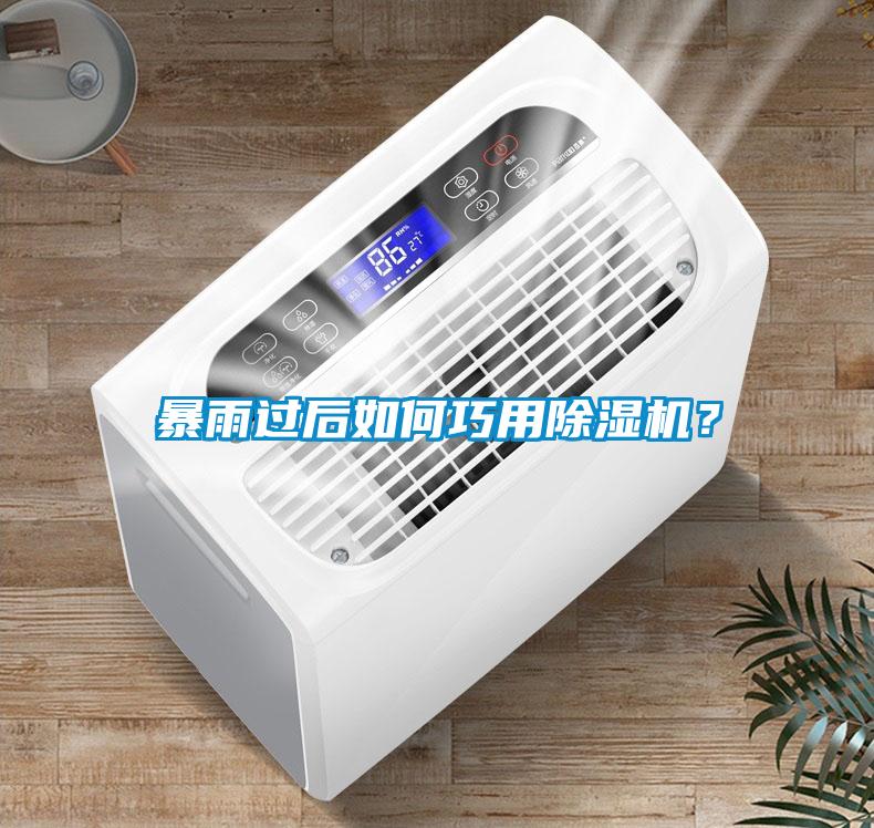暴雨過后如何巧用除濕機(jī)？