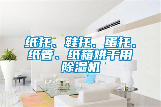 紙托、鞋托、蛋托、紙管、紙箱烘干用除濕機