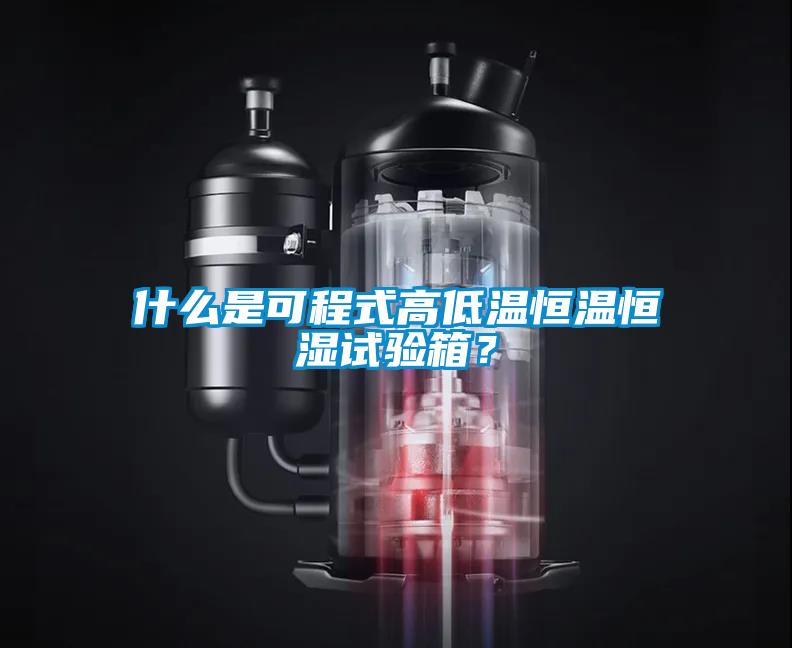 什么是可程式高低溫恒溫恒濕試驗箱？