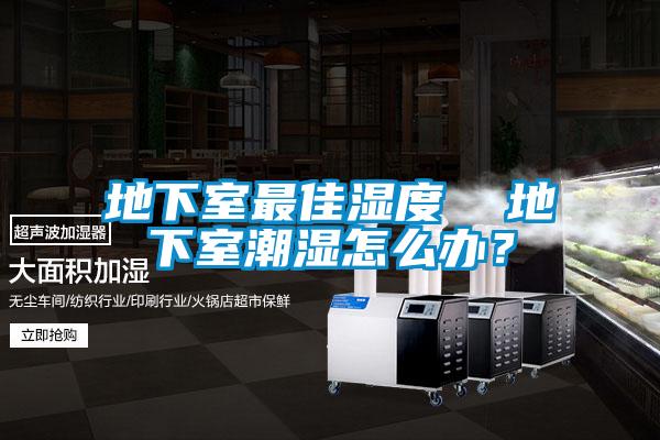 地下室最佳濕度  地下室潮濕怎么辦？