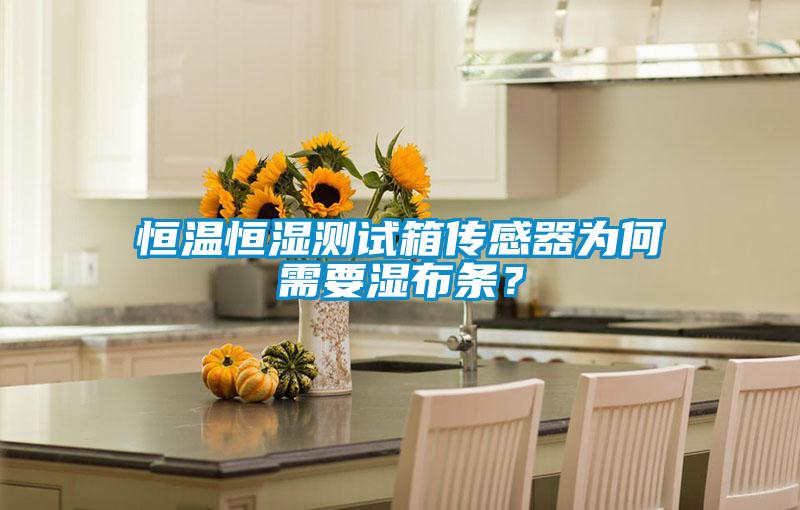 恒溫恒濕測(cè)試箱傳感器為何需要濕布條？
