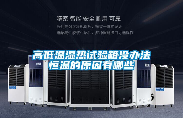 高低溫濕熱試驗(yàn)箱沒辦法恒溫的原因有哪些