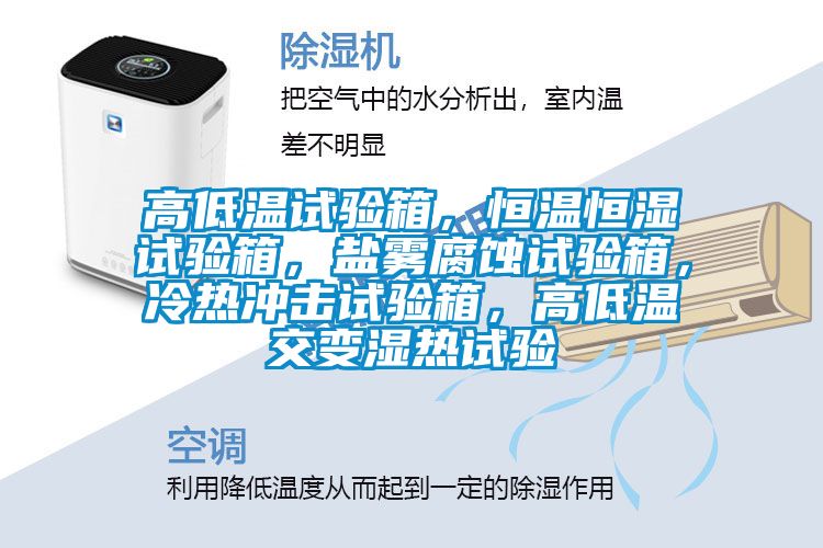 高低溫試驗箱，恒溫恒濕試驗箱，鹽霧腐蝕試驗箱，冷熱沖擊試驗箱，高低溫交變濕熱試驗