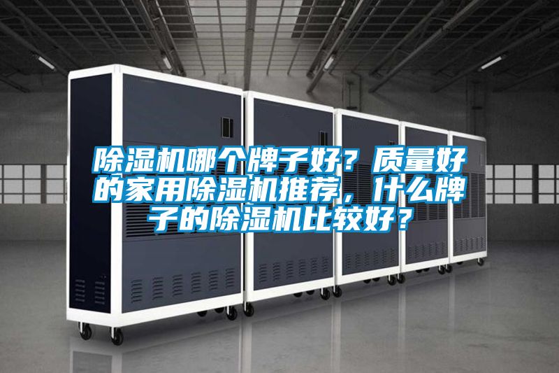 除濕機哪個牌子好？質(zhì)量好的家用除濕機推薦，什么牌子的除濕機比較好？